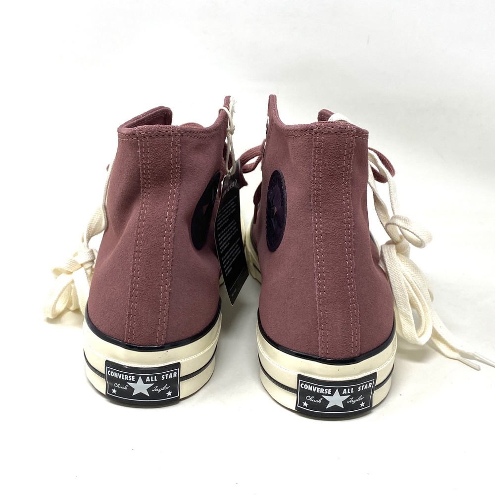 Converse Chuck 70 Shoes High Top Men’s Suede Saddle Black Sneakers Size A01456C - Picture 3 of 9